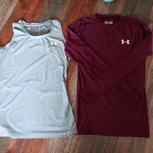 2 Under Armour Shirts